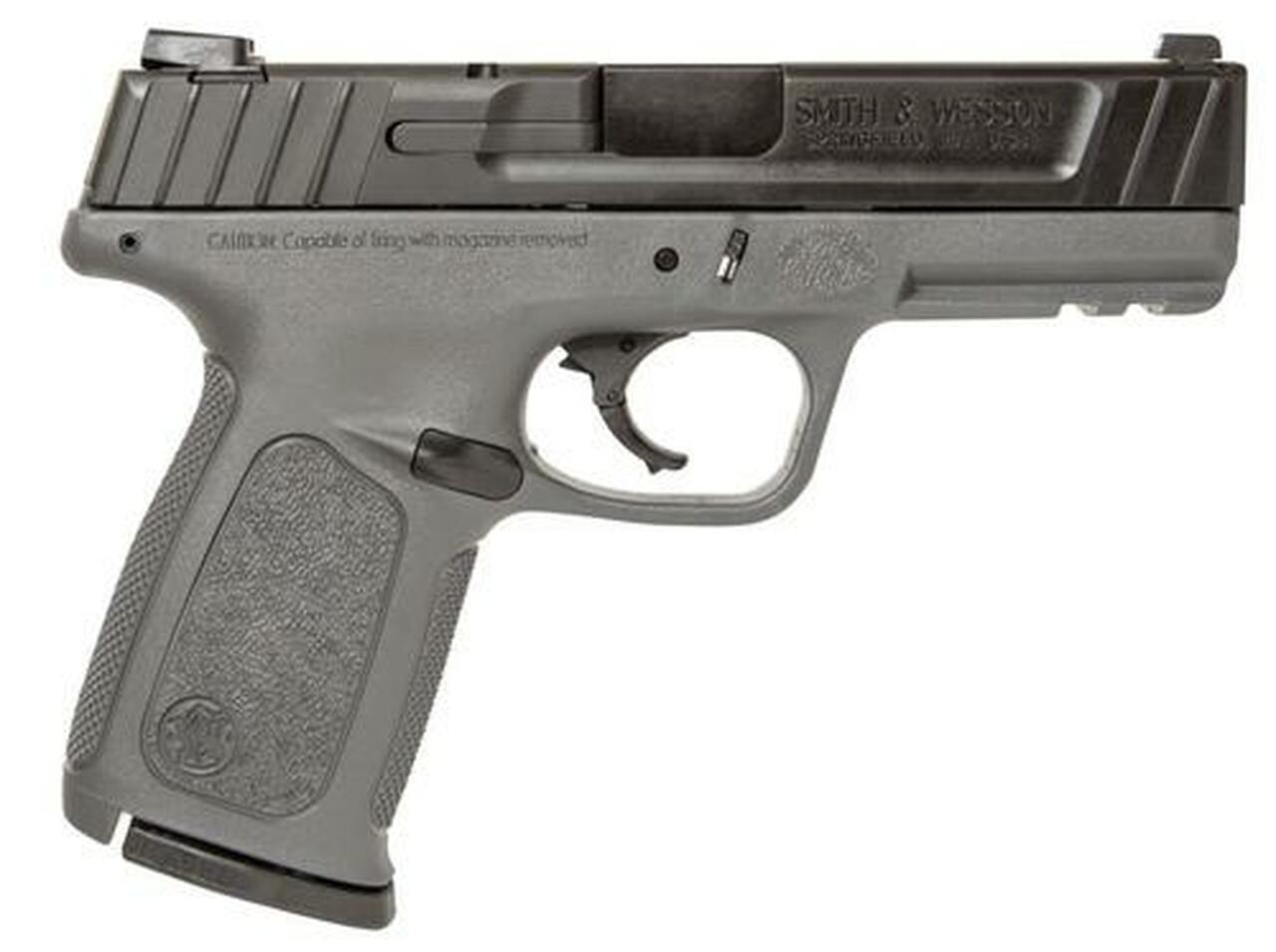 Smith & Wesson SD9, 9mm, 4″, 16rd, Black Armornite Stainless Steel