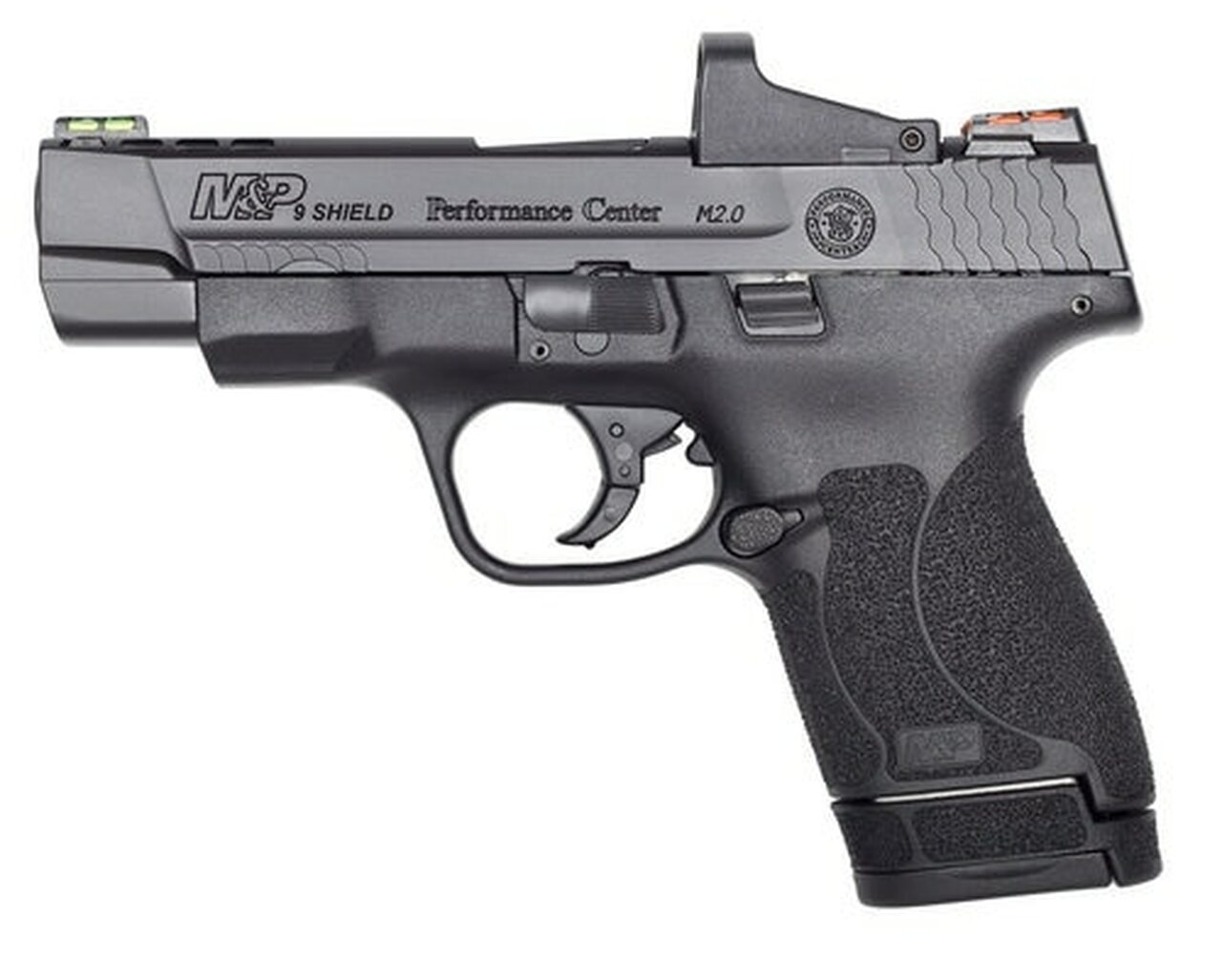 Smith & Wesson Shield M2.0 Performance Center 9mm, 4″, 7rd, Black