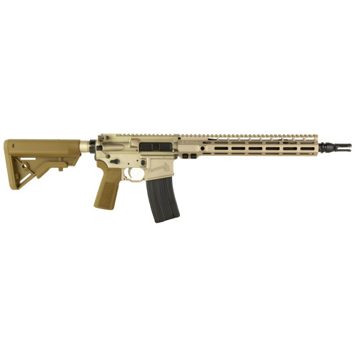 Sons of Liberty Tomahawk 223 Remington/5.56x45mm, 13.7″ Pinned Barrel, Tan Rec, M-Lok Handguard, 30rd