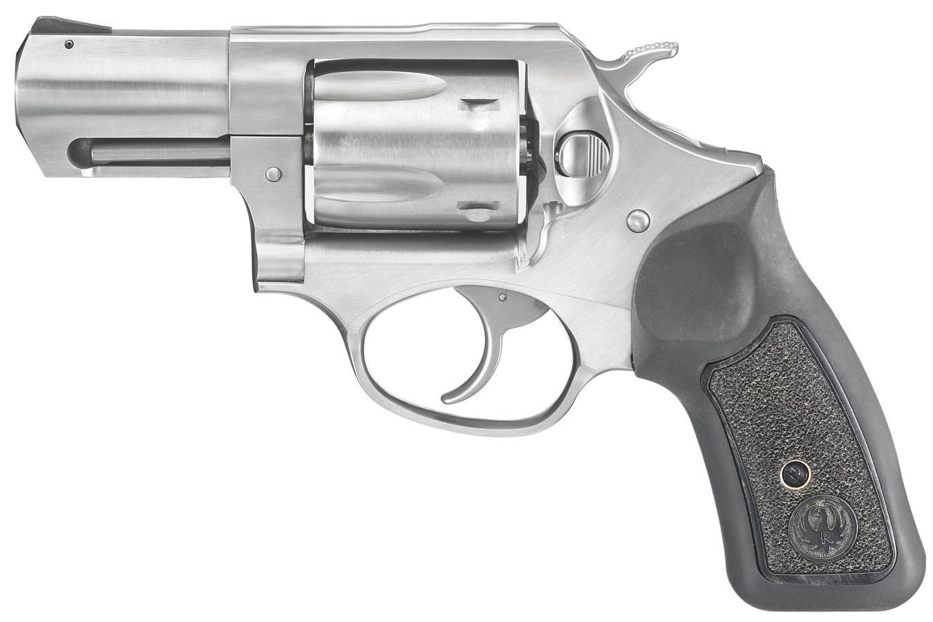 SP101 357 Magnum Double-Action Revolver with Rubber Grips