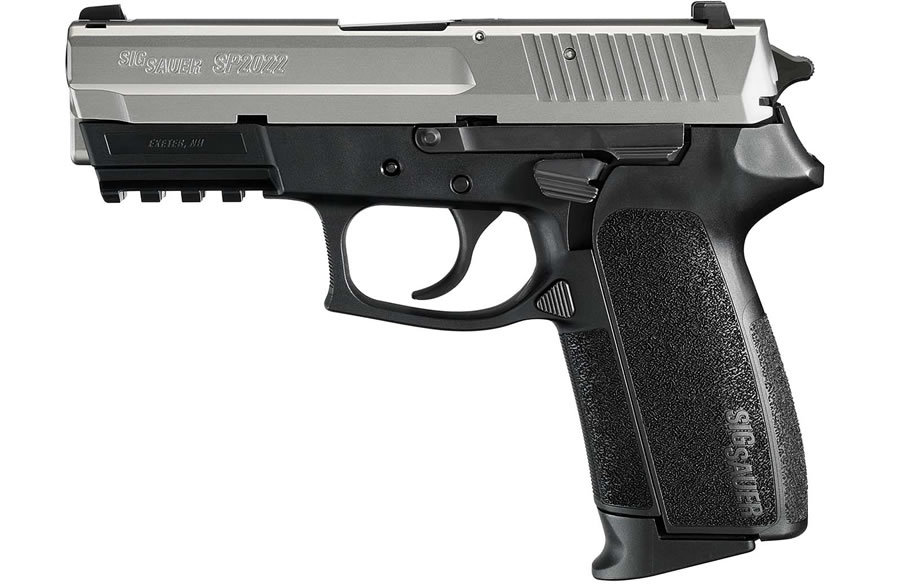 SP2022 9mm 2-Tone Pistol with Night Sights