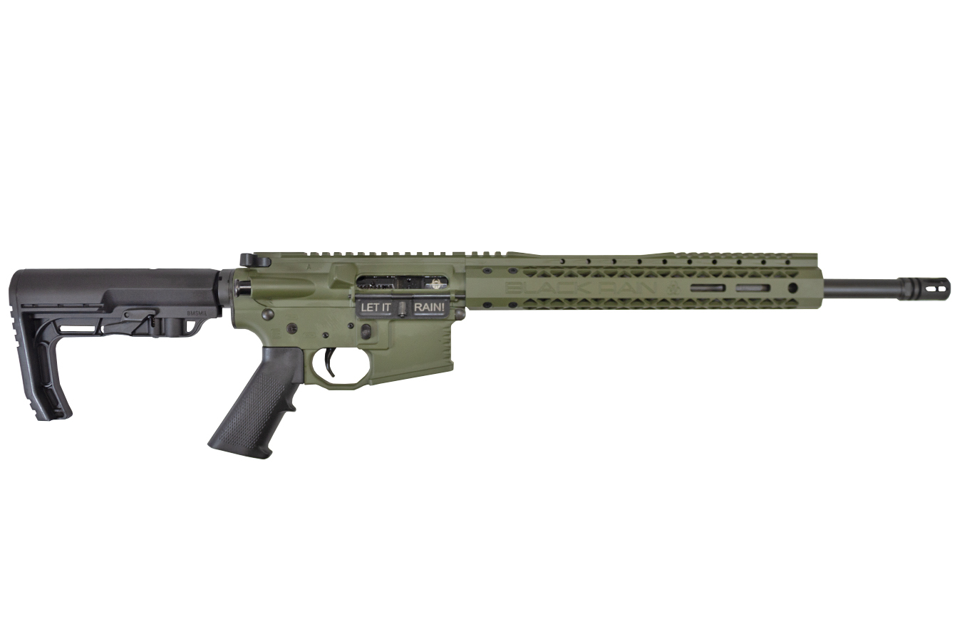 Spec15 5.56mm NATO Semi-Auto Rifle with Green Finish