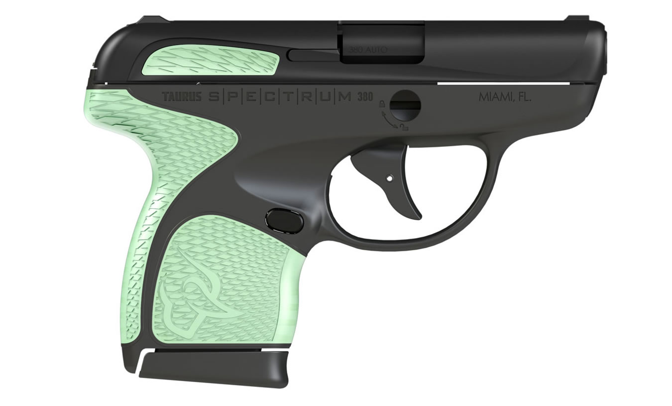 Spectrum 380 ACP Black/Gray Carry Conceal Pistol with Mint Grips