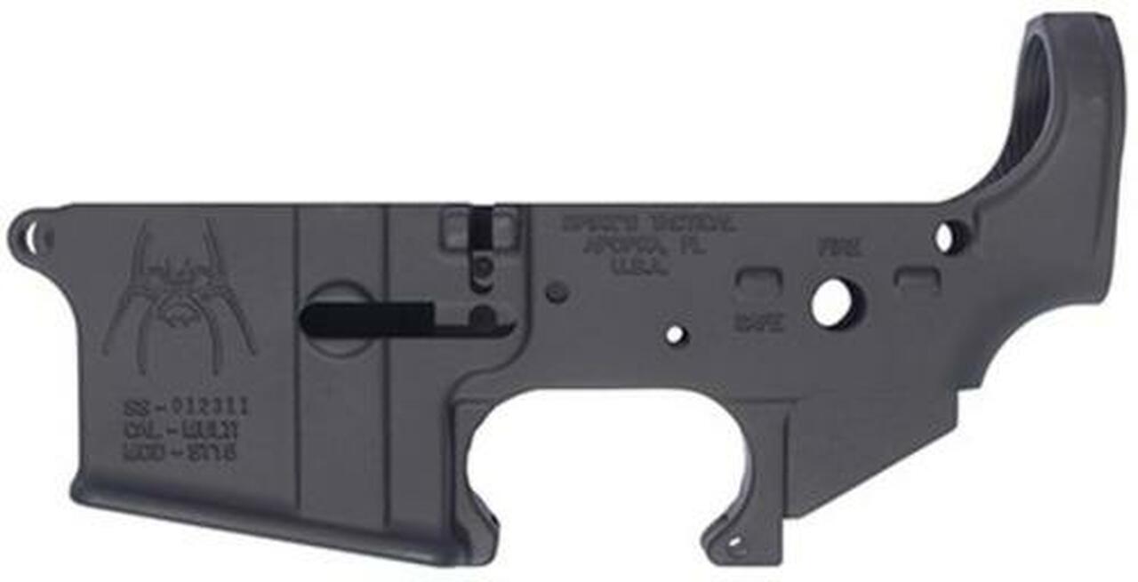 Spikes Lower Receiver Stripped – ST-15, Fire/Safe markings