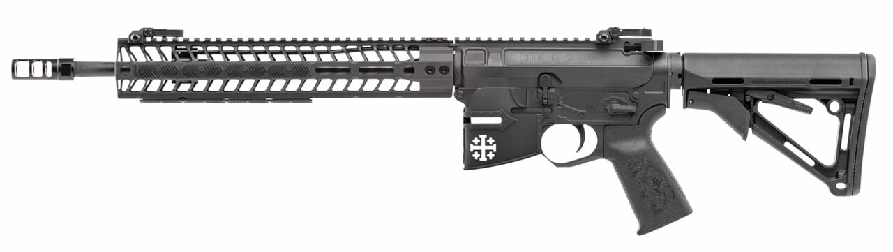 Spikes Rare Breed Crusader 5.56/.223, 14.50″ Barrel, Magpul CTR, Black, No Mag