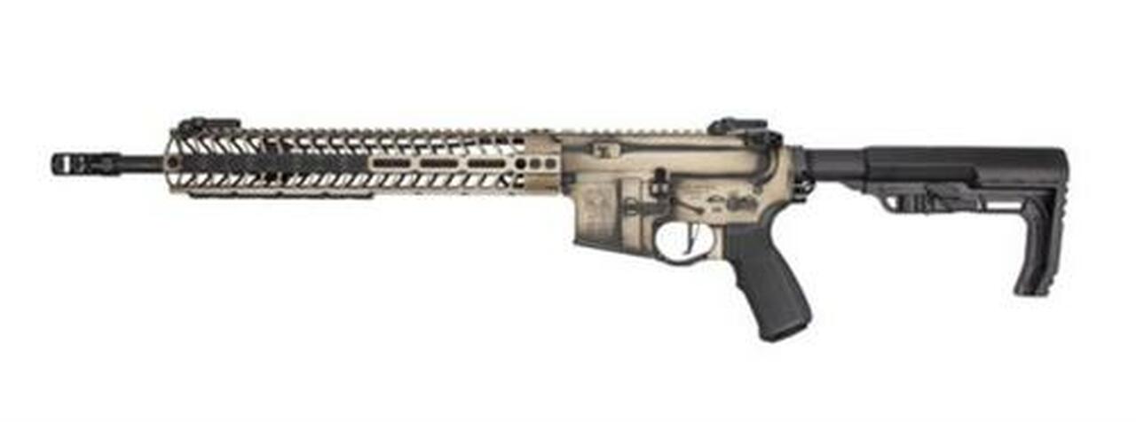 Spikes Tactical Pipe Hitter’s Union AR-15, .223/5.56, 16″, M-Lok, Sandbox Finish