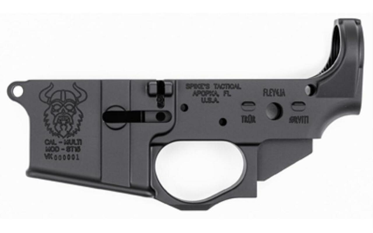Spike”s Tactical, Viking, Stripped Lower 223/5.56mm, Black, Non-Colored