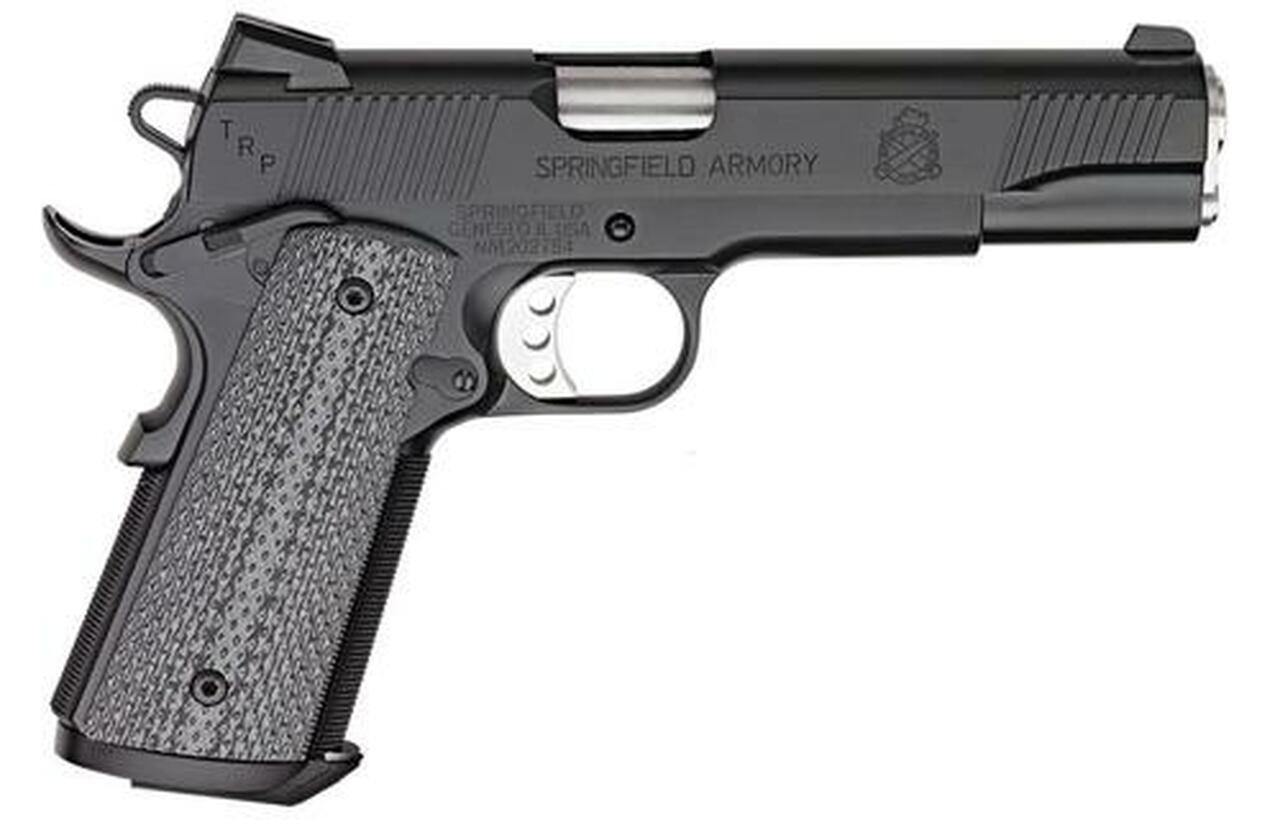 Springfield 1911, 45 ACP, 5″, Black/Gray G10 Grips, CA Approved, 7rd