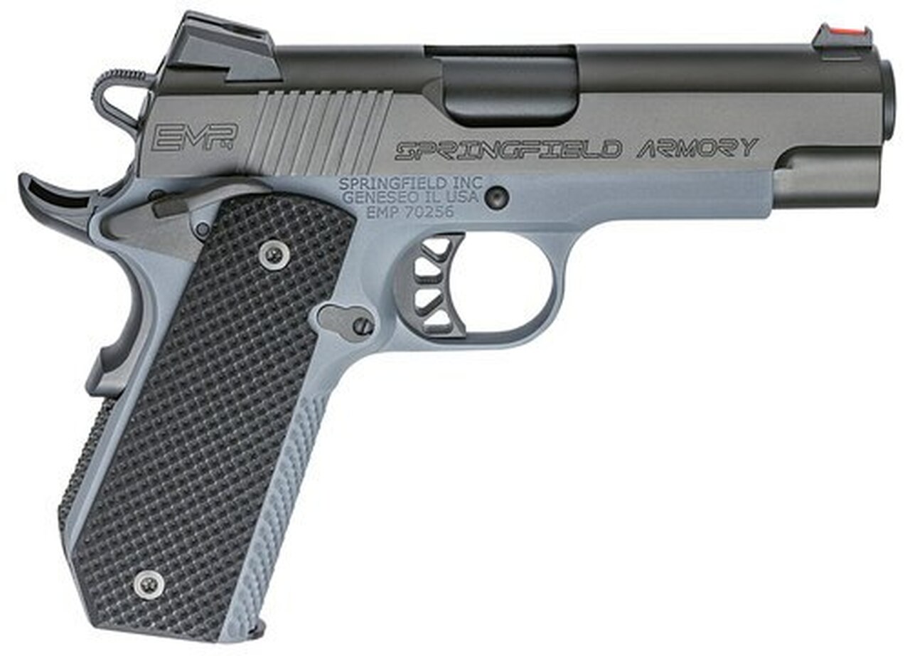 Springfield 1911 EMP Concealed Carry, 9mm, 4″ Barrel, 9rd, Gray