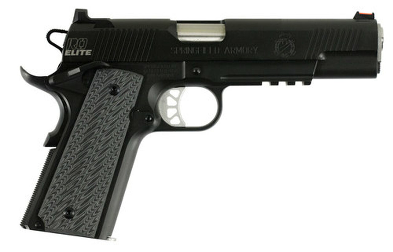 Springfield 1911 Range Officer Elite Operator with Bag 45 ACP 5″ Barrel Ambi Safety 7rd Mag
