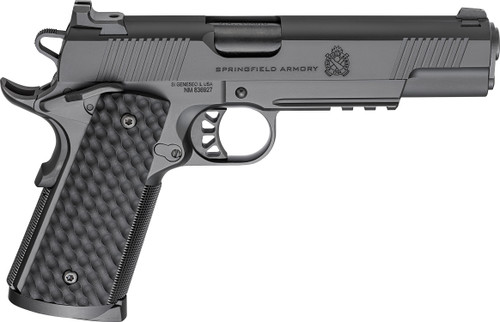 Springfield 1911 TRP 45 ACP, 5″ Barrel, Black Cerakote, G10 Black Grips, 3x8rd Mags