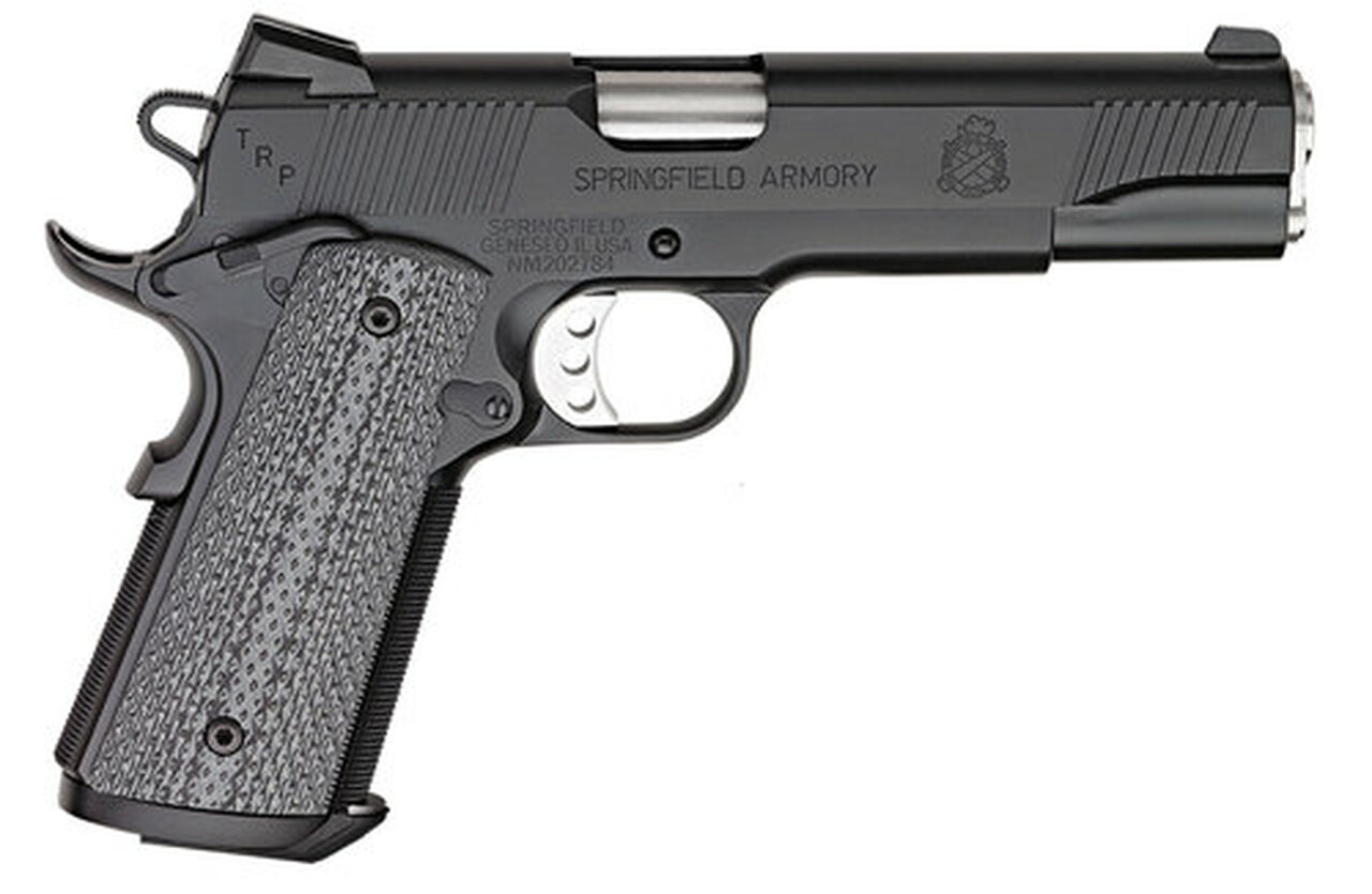 Springfield 1911 TRP, CA Compliant, 45 ACP, 5″ Barrel, 7rd, Black