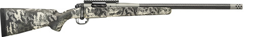 Springfield 2020 Boundary 6.5 Creedmoor, 22″ Carbon Fiber Barrel, Rogue Camo, Gray Rec, 3rd
