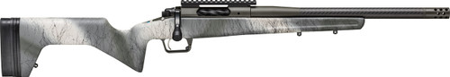 Springfield 2020 Redline 308 Winchester, 16″ Threaded Barrel, Grayboe Trekker Camo, Green Rec, 3rd