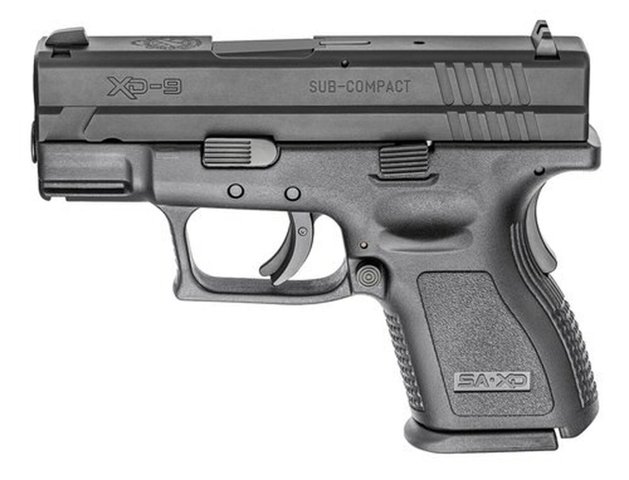 Springfield Defender Sub-Compact, 9mm, 3″ Barrel, 10rd, Black