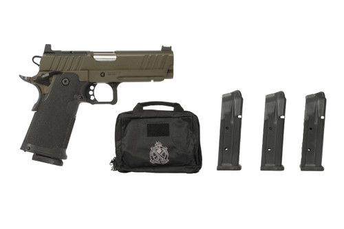 Springfield DS Prodigy AOS Lipsey’s Package 9mm, 4.25″ Barrel, Olive Drab Green Cerakote, Optic Ready, 20rd