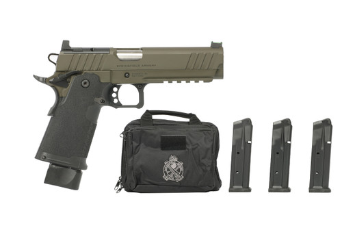 Springfield DS Prodigy AOS Lipsey’s Package 9mm, 5″ Barrel, Olive Drab Green Cerakote, 20rd