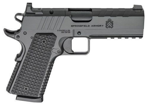 Springfield Emissary AOS 9mm, 4.25″ Barrel, Black Cerakote, G10 Grip, 9rd