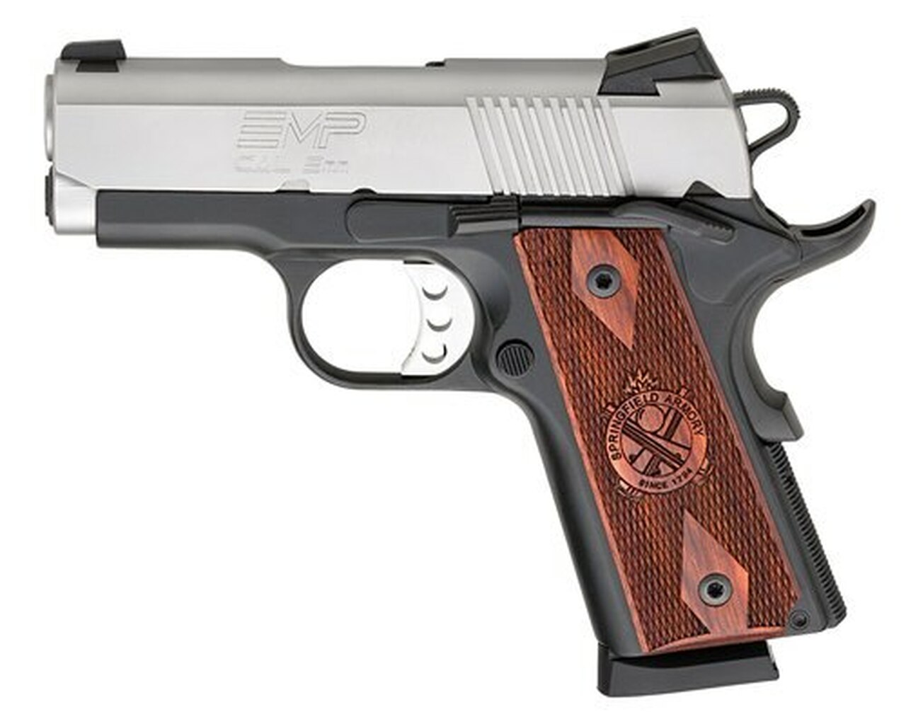 Springfield Gear Up Package EMP 1911 9mm, Holster, Bag, Case, SS, 5x9rd Mags, CA Legal