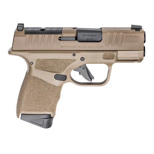 Springfield Hellcat 9mm, 3″ Barrel, FDE Cerakote, Optics Ready, 13rd