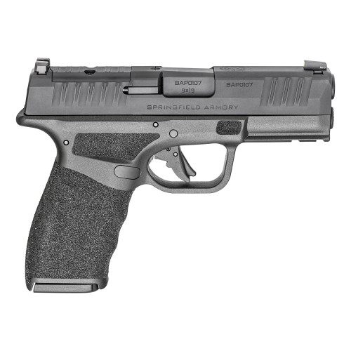 Springfield Hellcat Pro 9mm, 3.7″ Barrel, Black, Optic Ready, Includes Range Bag, 10rd