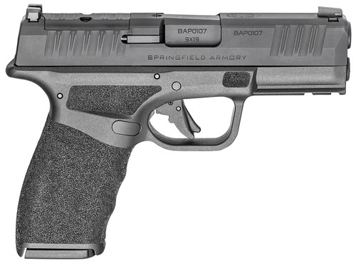 Springfield Hellcat Pro 9mm, 3.7″ Barrel, Black, Range Bag, 10rd