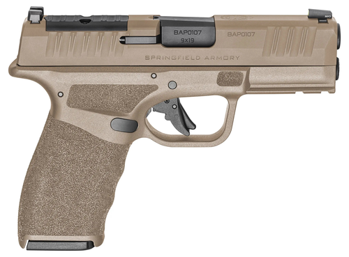 Springfield Hellcat Pro 9mm, 3.7″ Barrel, Flat Dark Earth, Optics Ready, 15rd
