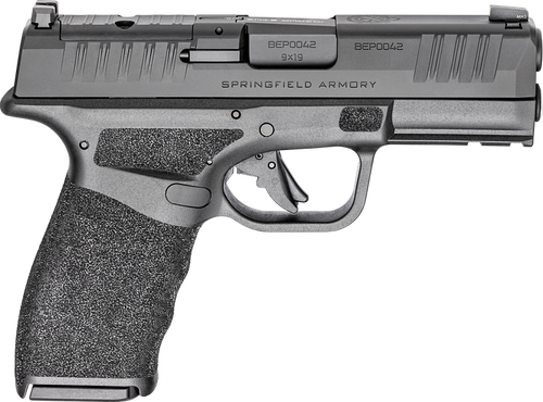 Springfield Hellcat Pro 9mm, 3.7″, Black, Optic Ready, 10rd
