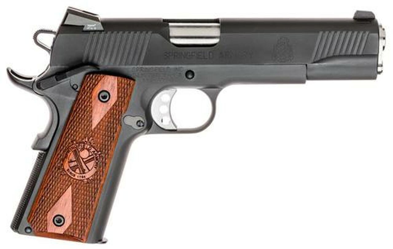 Springfield Loaded 1911, 45 ACP, 5″, 7rd, Cocobolo Grips, 3-Dot Combat Tritium Sights