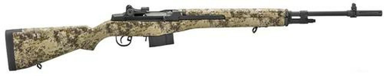 Springfield M1A 308 22″ Barrel Hilander Camo Finish 5 Rd Mag