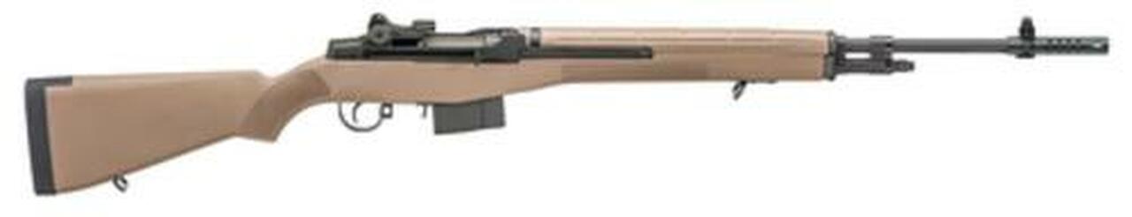 Springfield M1A Standard 308/7.62 22″ Barrel Flat Dark Earth 10 Rd Mag CA Legal