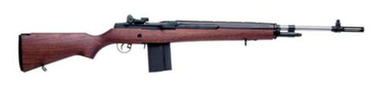Springfield M1A Standard 308 Win Walnut Stock SS Loaded 22″ Semi-Auto 10rd
