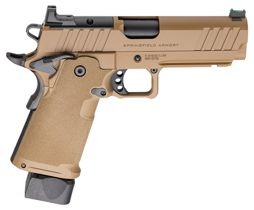 Springfield Prodigy 9mm, 4.25″ Barrel, Coyote Brown Cerakote, Optic Ready, 20rd
