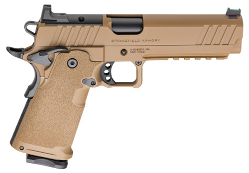 Springfield Prodigy 9mm, 5″ Barrel, Coyote Brown Cerakote, Optic Ready, 10rd