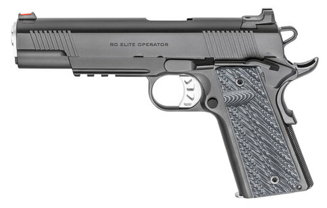 Springfield Range Officer Elite Operator 1911, 10mm, 5″, 8rd, Black Steel