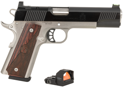 Springfield Ronin 1911 10mm, 5″ Barrel, Hex Dragonfly Red Dot Included, 8rd