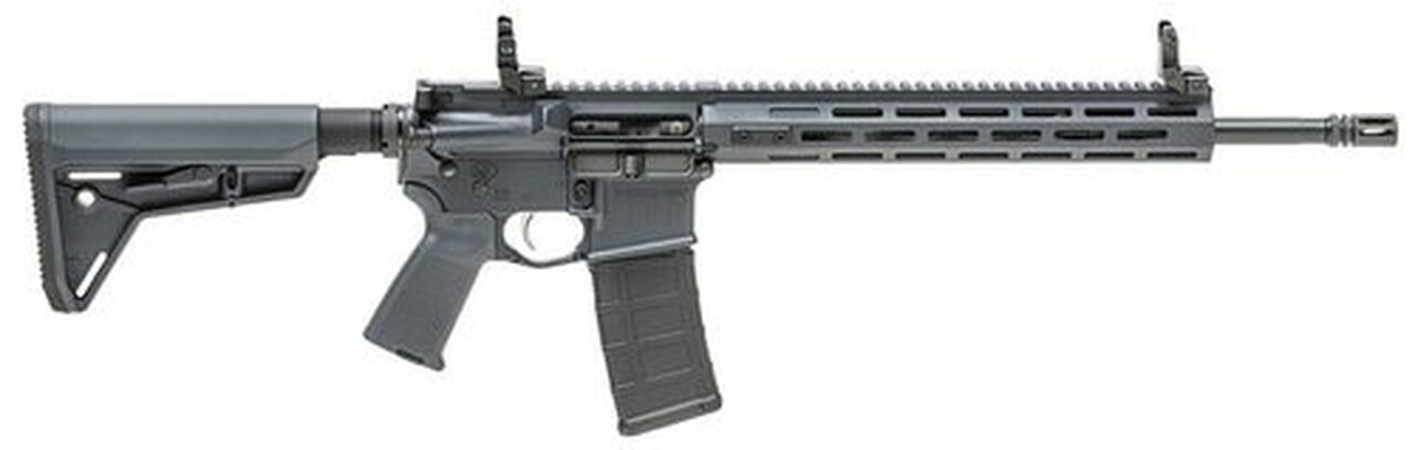 Springfield Saint AR-15 223/5.56, 16″ Barrel, M-Lok, Magpul MOE Tactical Gray Stock, 30rd Mag