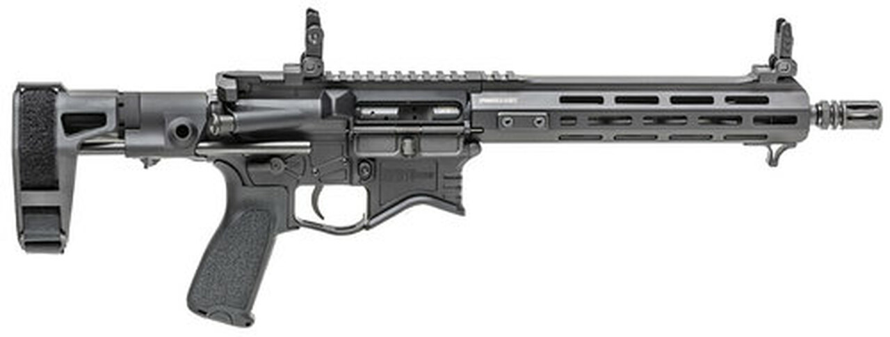 Springfield Saint Edge Pistol AR, 5.56 NATO, 10.3″ Stainless Steel Barrel, Aluminum Receiver, Black, M-LOK Handguard, With Stabilizing Brace, 10rd Pmag