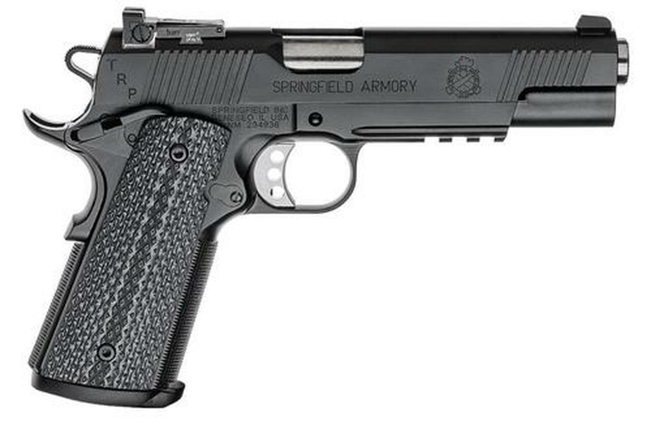 Springfield TRP Operator 1911, 45 ACP, 5″, 7rd, G10 Grips, Black Armory Kote