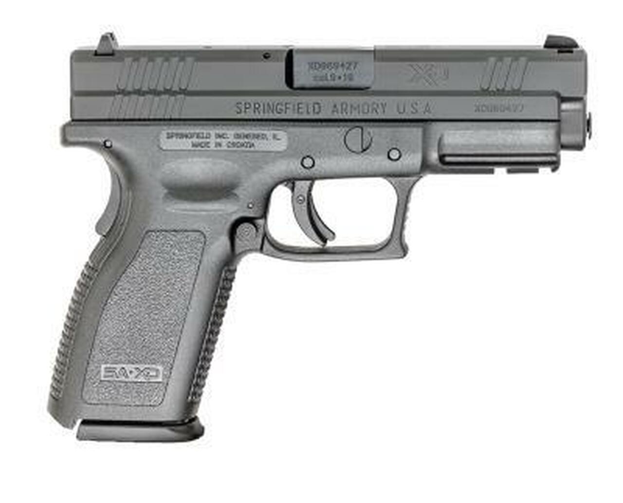 Springfield XD 9mm Defender Series Full Size, 4″ Barrel, 10rd, Black