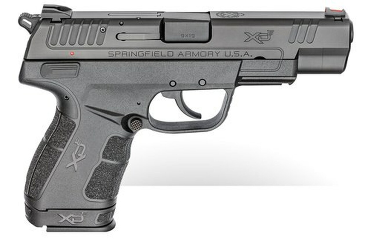 Springfield XD-E, 9mm, 4.5″ Barrel, 8rd/9rd, Black