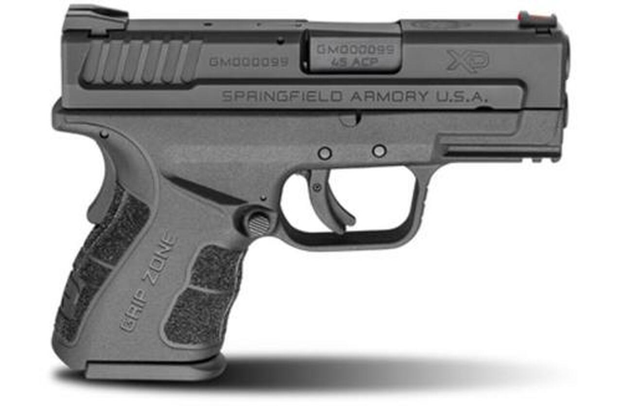 Springfield XD Mod.2 Sub-Compact 45 ACP, 3.3″, 9+1rd, Black Melonite