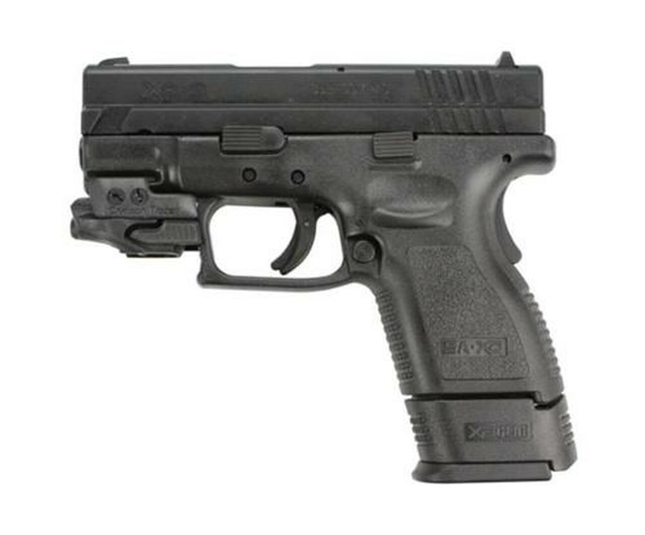 Springfield XD Pistol 3″ Barrel 9MM, Crimson Trace laser, 2 mags