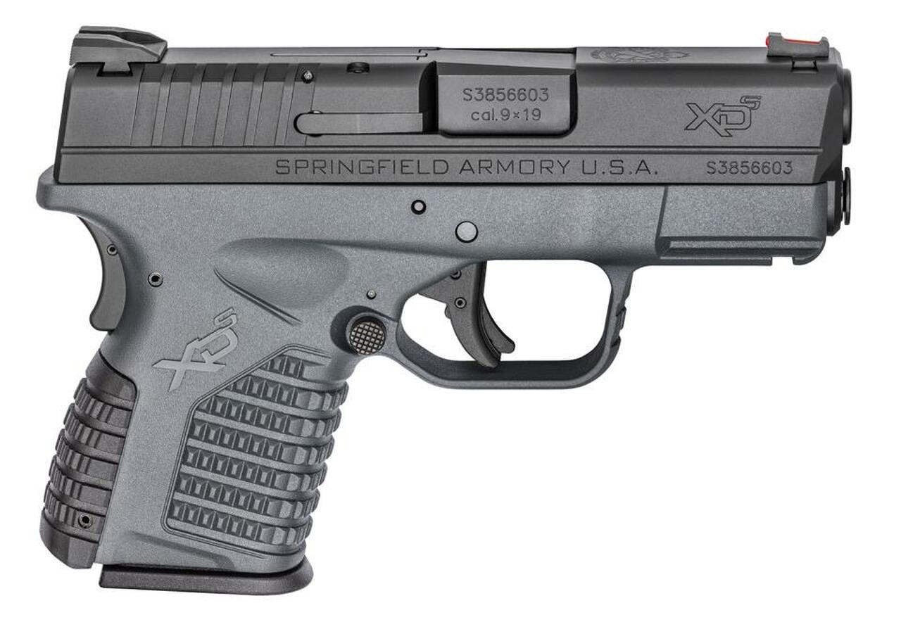 Springfield XD-S 9mm Tactical Gray 3.3″ Barrel Essentials Pkg 8rd Mag