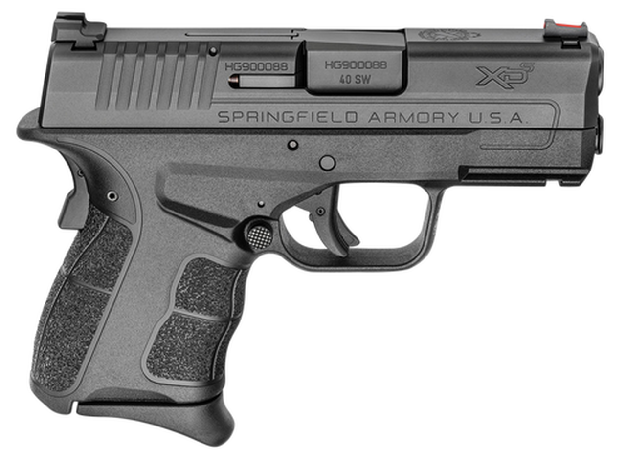 Springfield XD-S Mod.2, .40 S&W, 3.3″ Barrel, 6rd/7rd, Black