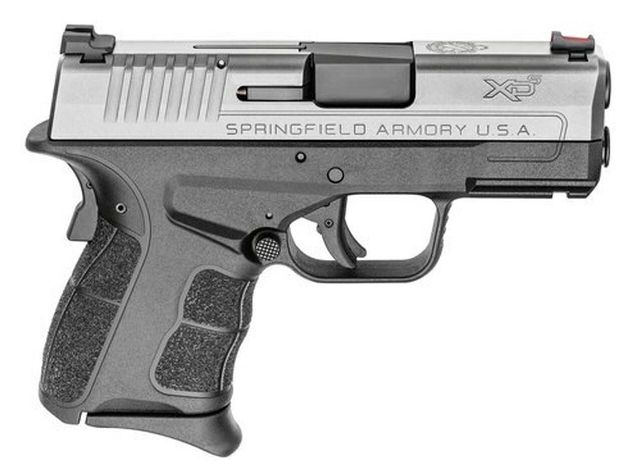 Springfield XD-S Mod.2 45 ACP, 3.3″, Black Polymer Grip/Frame Stainless Steel Slide, 5rd
