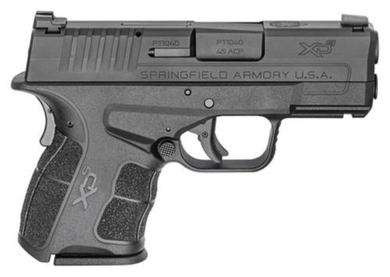Springfield XD-S Mod. 2, 45 ACP, 3.3″, Tritium/Luminescent Front Sight, Tactical-Rack Rear, 5/6rd
