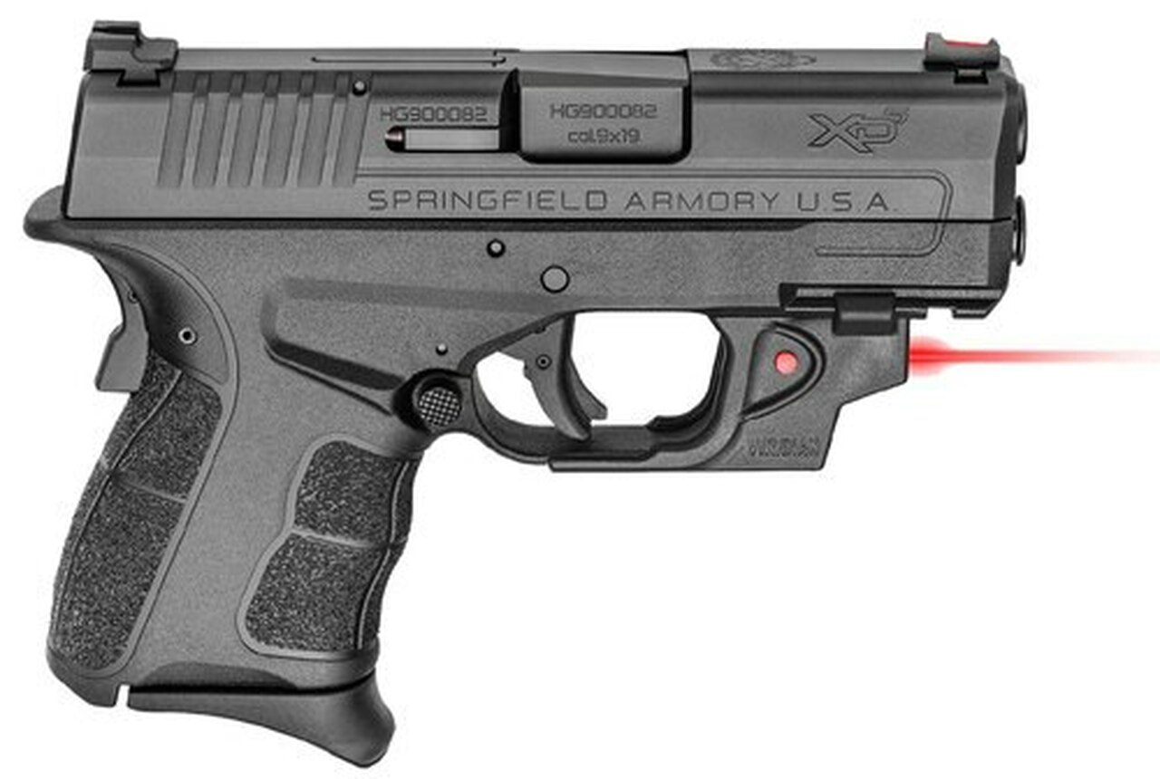 Springfield XD-S MOD2 9MM 3.3″ Barrel, Viridian Red Laser 9RD Mag