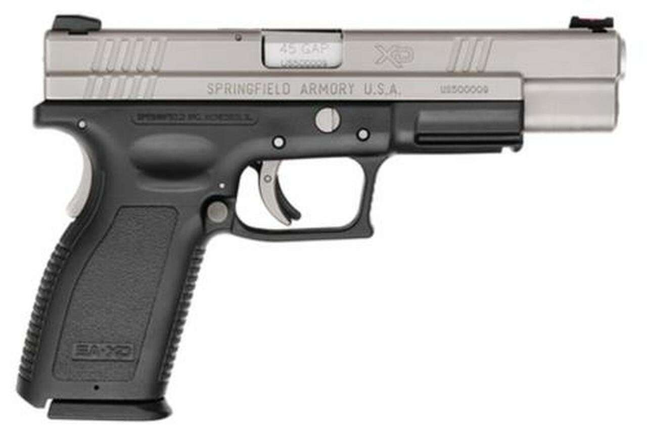 Springfield XD Tactical 45 ACP 5″ Barrel Ultra Safety Assurance Action Trigger System Bi-Tone 10rd