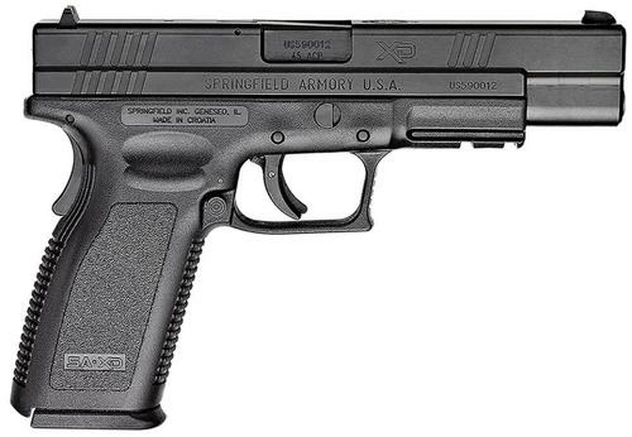 Springfield XD Tactical 45 ACP 5″ Barrel Ultra Safety Assurance Action Trigger System Black 13rd